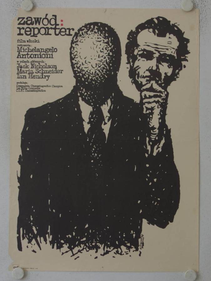 Beruf: Reporter originales polnisches Filmplakat